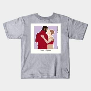 Simon Basset and Daphne Bridgerton Kids T-Shirt